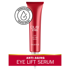 Olay Eye Lifting Serum for Firming Skin, Fragrance-Free, All Skin Types, 0.5 fl oz