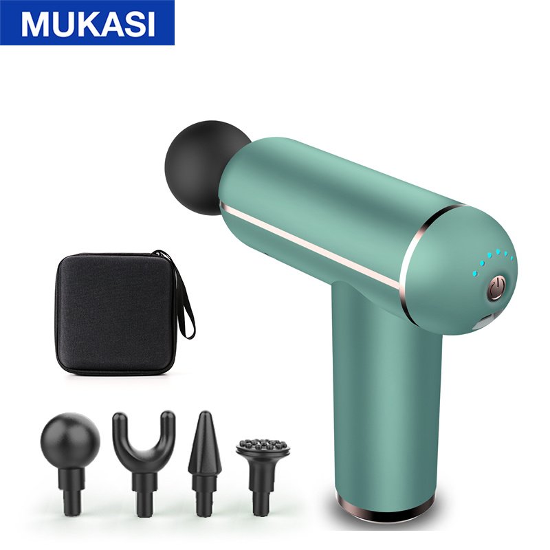 MUKASI LCD Display Massage Gun Portable Percussion Pistol Massager For Body Neck Deep Tissue Muscle Relaxation Gout Pain Relief MUKASI LCD Display Massage Gun Portable Percussion Pistol Massager For Body Neck Deep Tissue Muscle Relaxation Gout Pain Relief